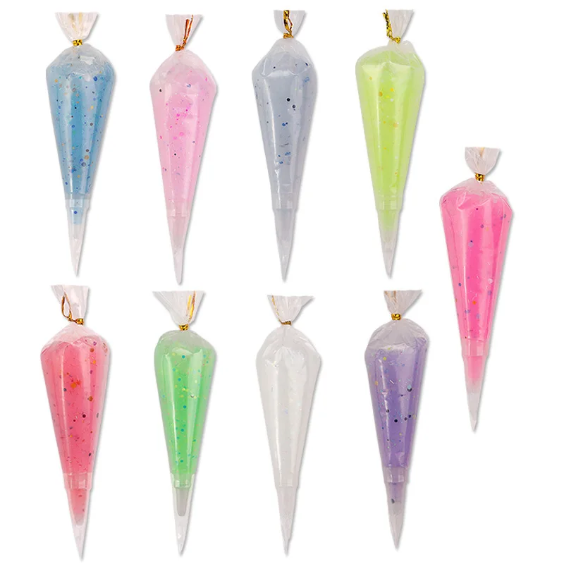 New Antifreeze Crystal Glitter Cream Glue DIY Material Hand-made Accessories Food Play for Decoration