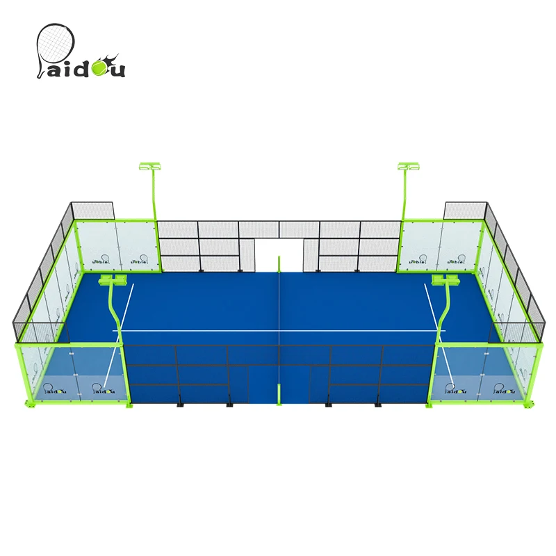 Custom Outdoor Padel Court Professional Competition Paddle Tennis Court
