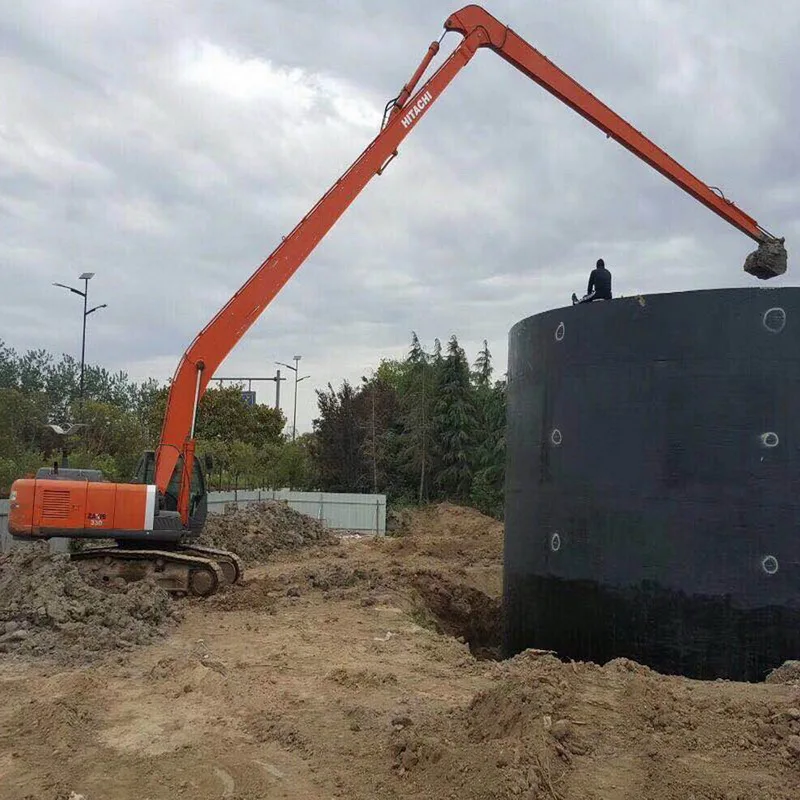 heavy equipment excavator long reach boom and arm for KATO HD140/HD250/HD400/HD450/HD550/HD700 parts with CE certificate