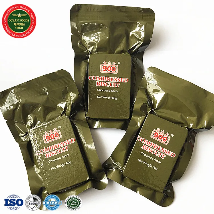 Фаст-фуд спрессованное Бисквитное печенье уличная пищевая смесь аварийные