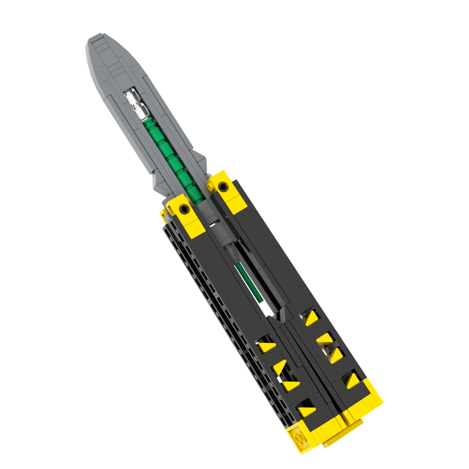 MOC1365 октановый нож-бабочка 157 шт. кирпичи для снижения давления креативная декомпрессионная Модель сборки конструктор детские игрушки