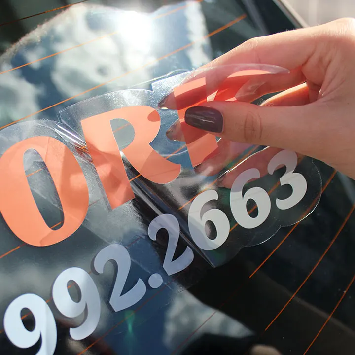 Custom vinyl jesus graphic design mountain car stickers fun teal christian car magnets and decals