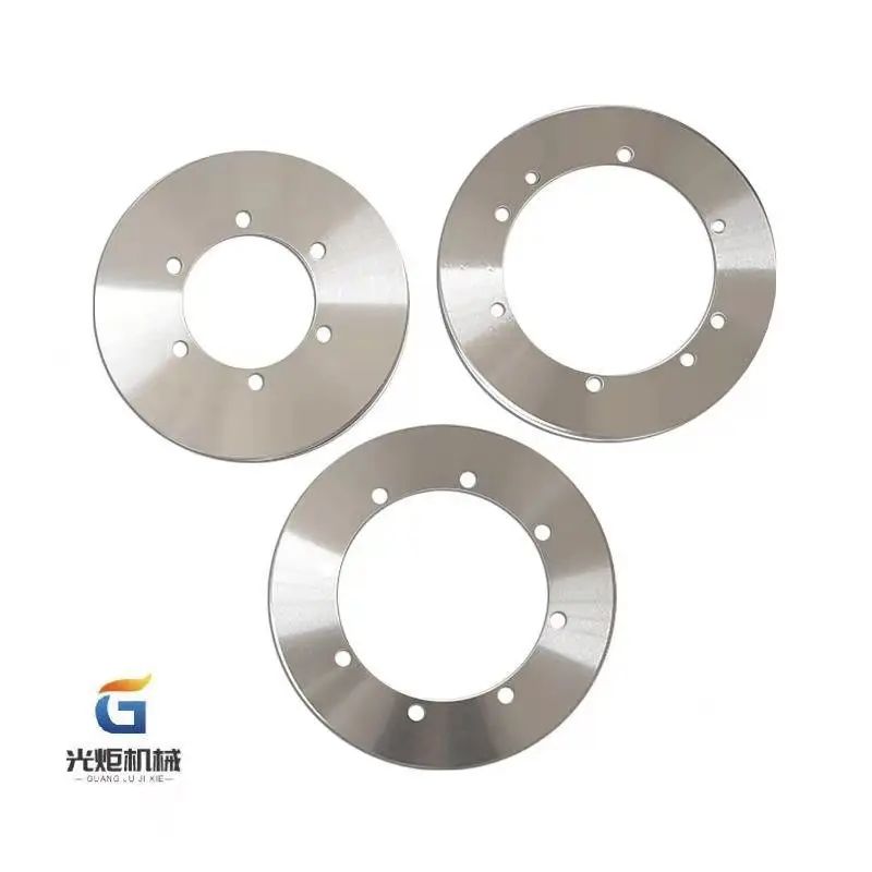 Xinli OEM/ODM klinga circle slotter cardboard machine carton round knives for corrugated paper cutting slitter blade