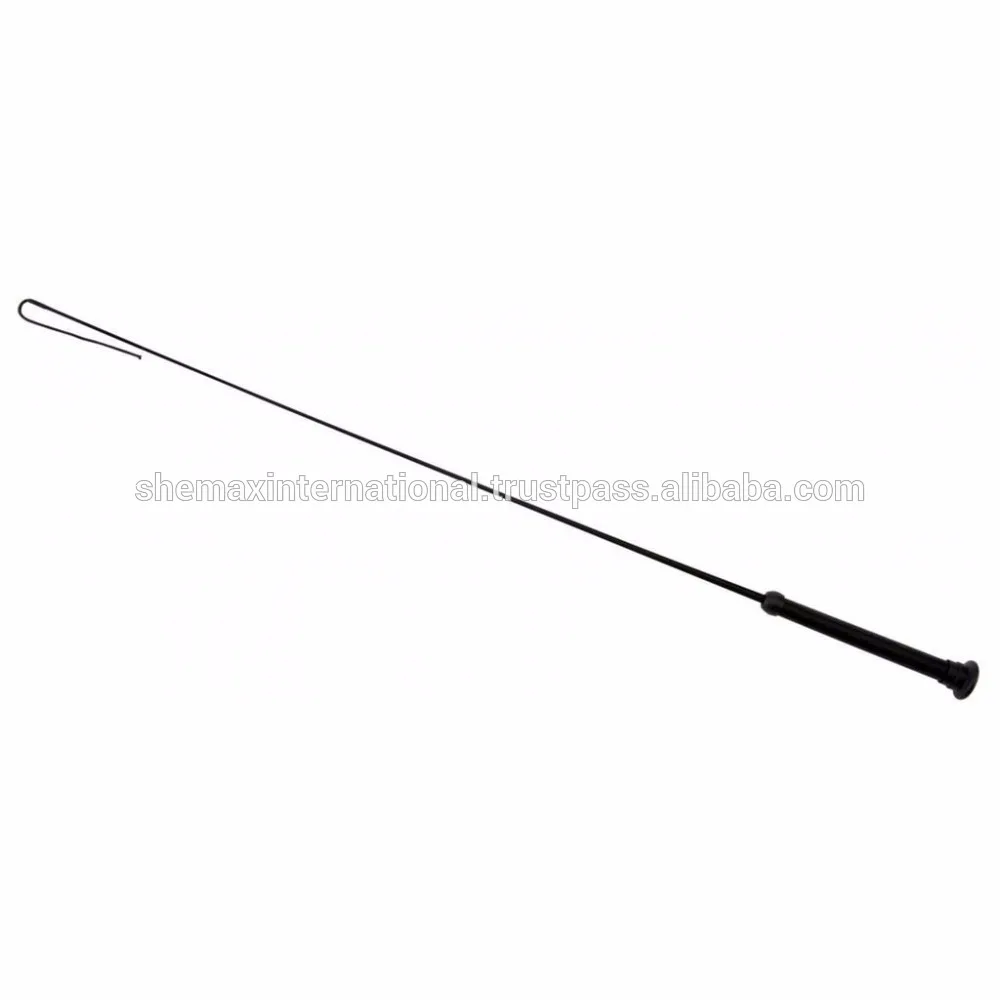 Shemax Horse Pony Gel Dressage Whips Black Durable Equestrian Riding Equipment
