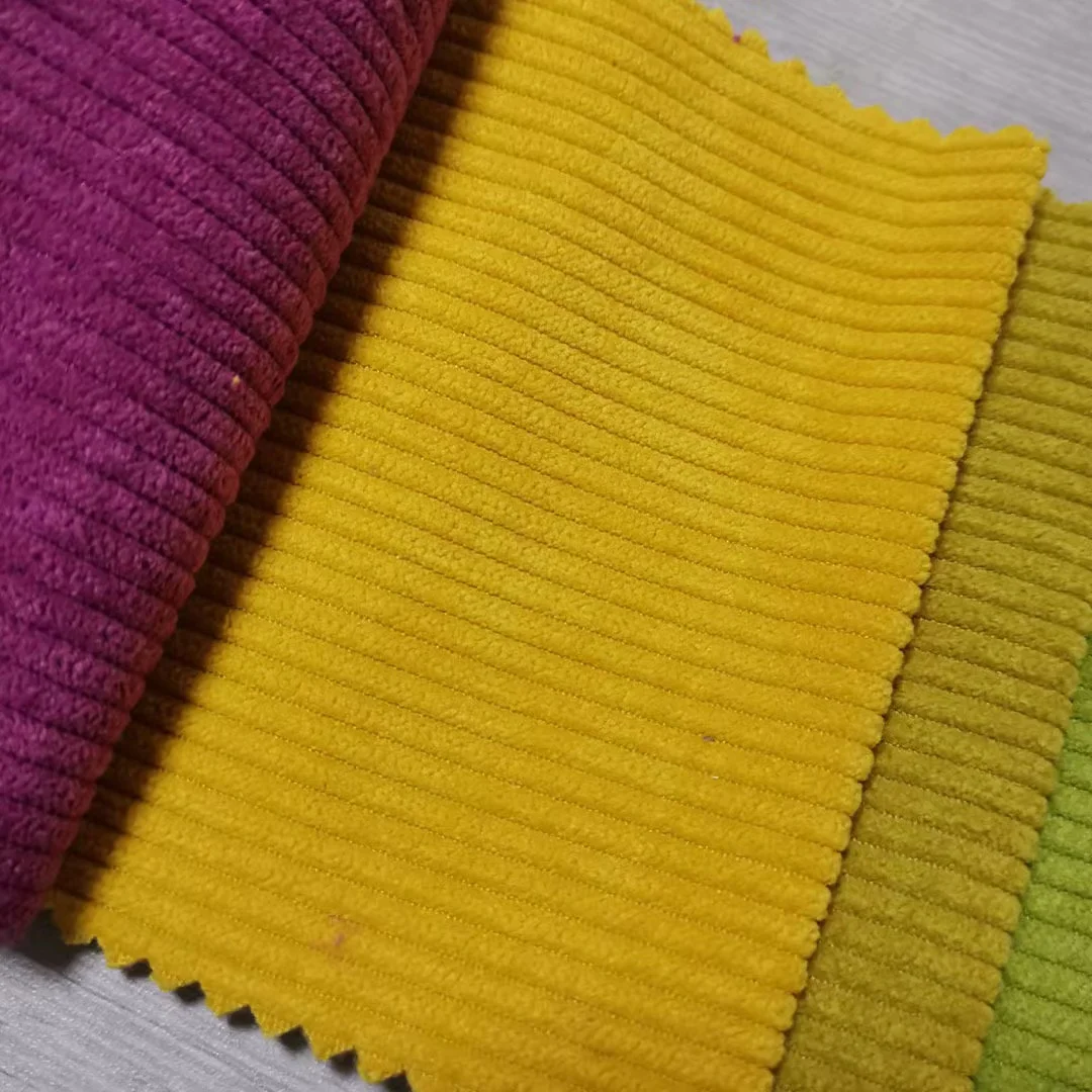 Green china sofa fabric manufacturer for furniture sofa velvet fabric material upholstery fabric textile for sofa