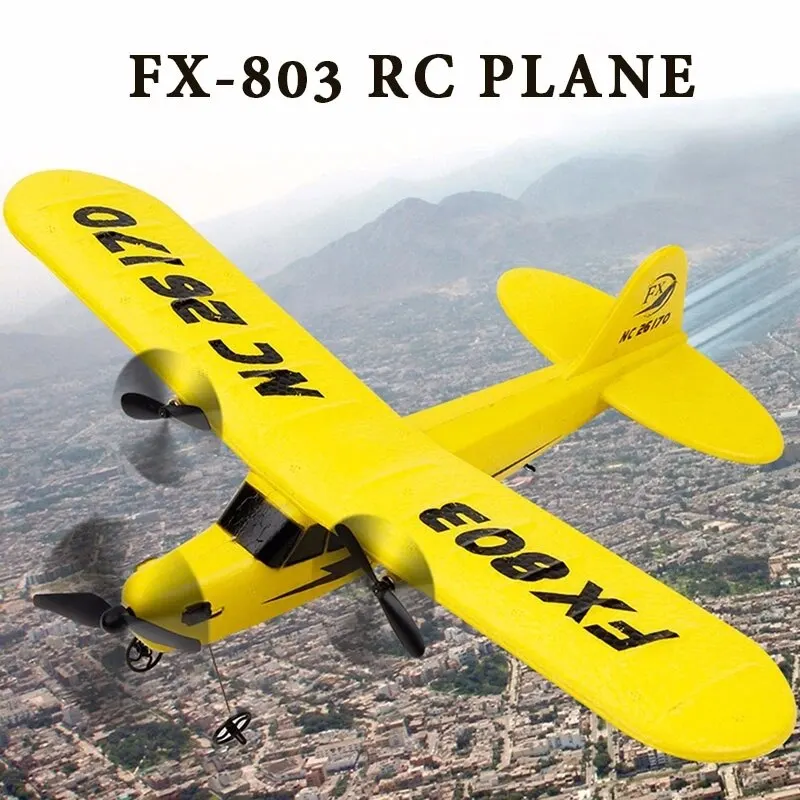 FX803 RC Airplane 2.4GHz 2CH RC Glider Remote Control Plane EPP Foam RTF RC Aircraft Toys
