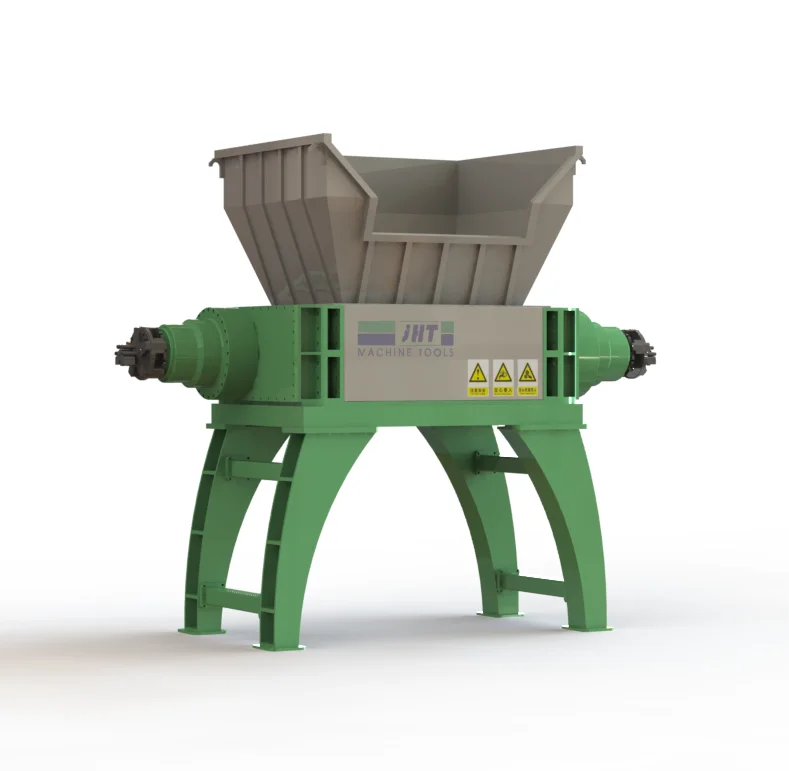 Hard Disk Plastic Aluminum Cans Wood Woven Fabric Waste Double Shaft Shredder/Small Shredder Machine