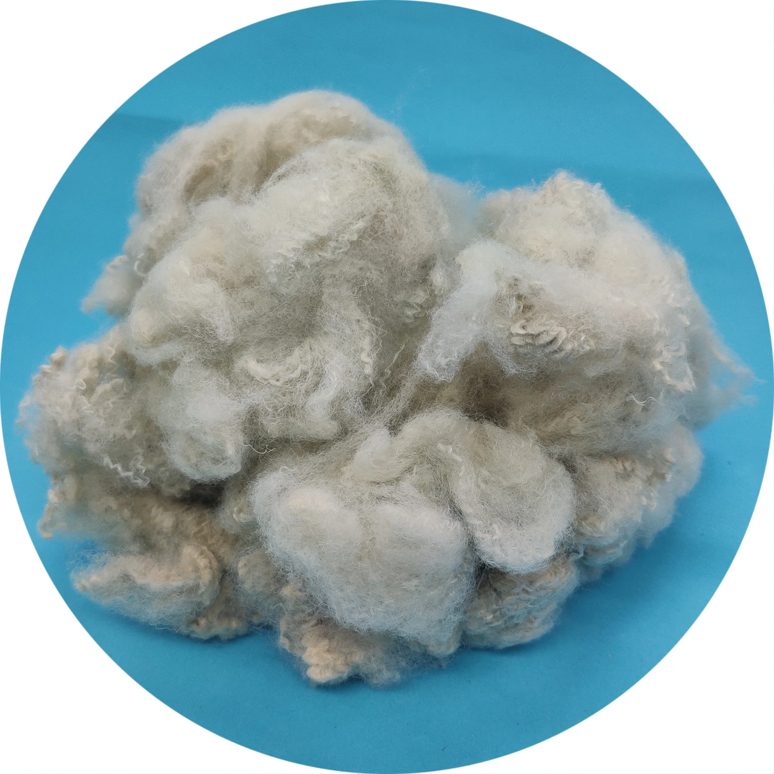 
High quality 2800NM Natural Hemp Staple Fiber for sale 