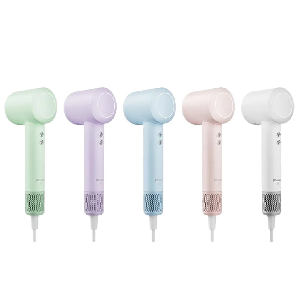 Hair Dryer Professional Salon Hot Air Blower Styler Negative Ion Ceramic Blow Dryer Brush for Women Gift