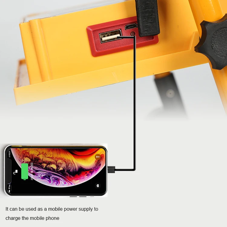 High Quality Aluminium Outdoor Ip66 Waterproof USB Charging 50w 100w LED Solar