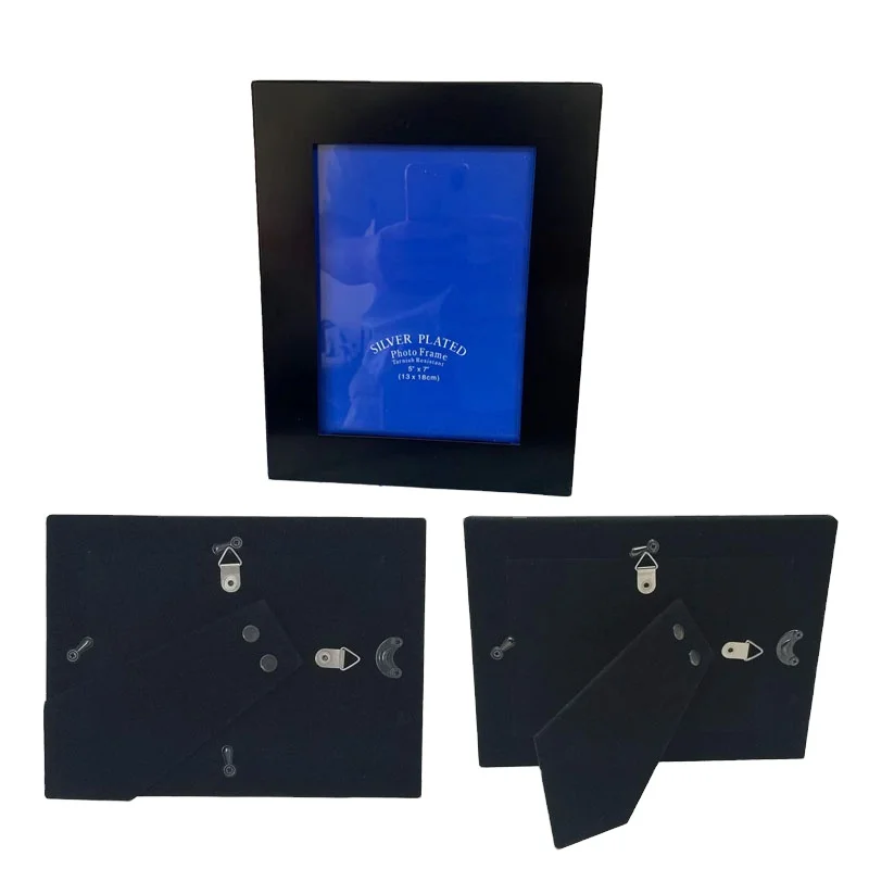AIDAYR Gifts Black Aluminium Graduation Photo Frame Silver Plated X 7 Carton Aluminum Plastic with 5 Bulk or Gift Box or OEM
