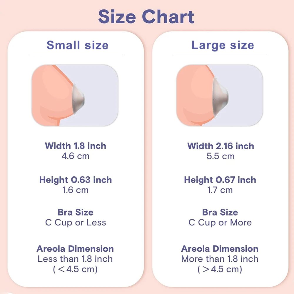 Original 999 Carat Pure Silver Nursing Newborn Cups Breastfeeding Reuse 925 Silver Nipple Shield