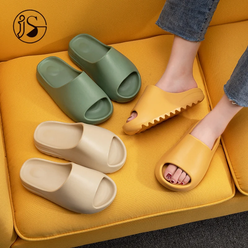 Сланцы yezzy для дома, летние тапочки для мужчин, Эва, удобные домашние тапочки унисекс