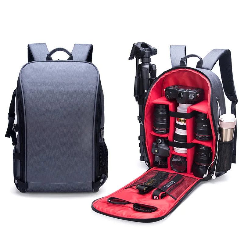 Рюкзак для камеры нового дизайна, профессиональная водонепроницаемая сумка для камеры, вместительный Многофункциональный рюкзак (62345654603)