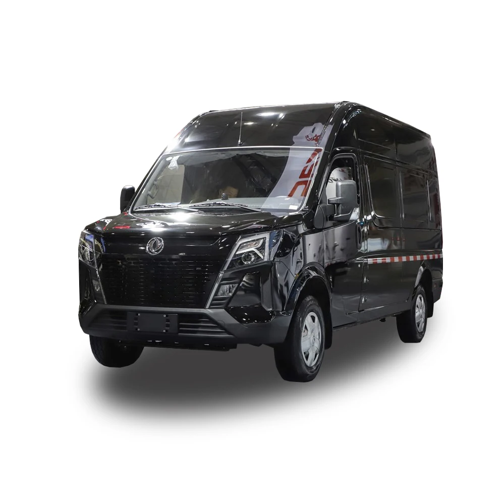 Electric 3 Seats Cargo Logistic Box Van with 77.28kWh CATL Battery 220km Mileage Range 1.62 ton Payloading Capacity Microvan