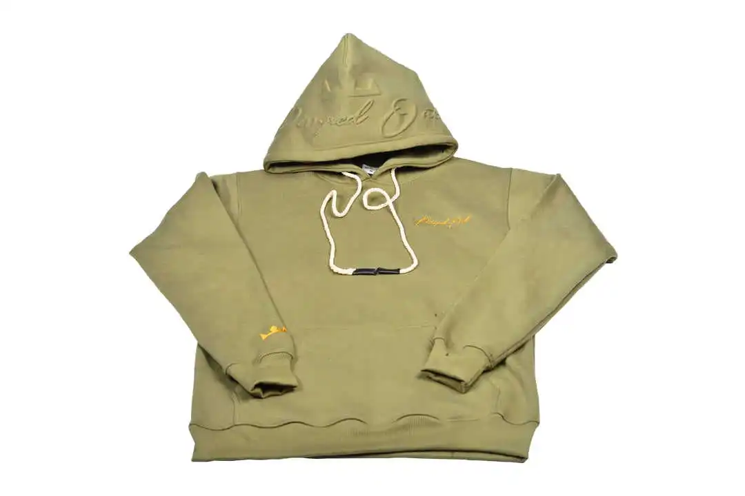 100% Cotton Custom Embossing Double Layers Hood Hoodies Bulk Wholesale Plain Red Pullover 3D Emboss Technique Hot Sale Hoodie