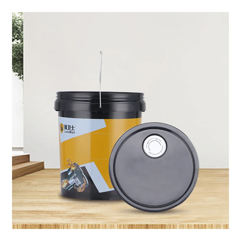 22L round plastic bucket plastic pail