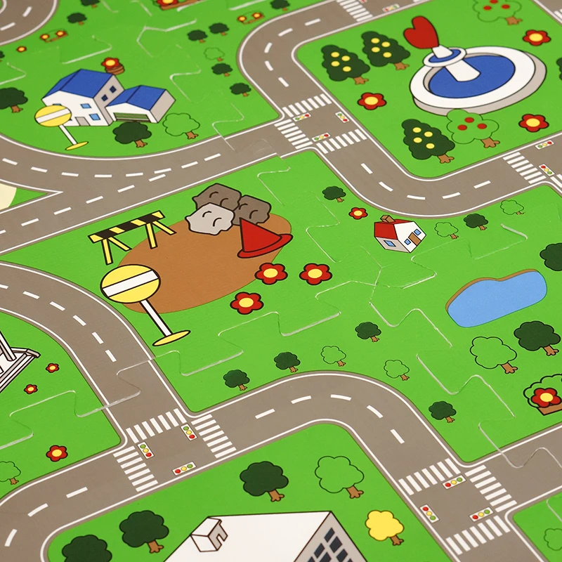 Экологичный коврик из вспененного этилвинилацетата, Детский напольный коврик, коврики-пазлы из ЭВА