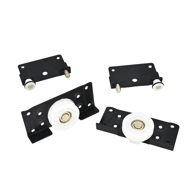 Heavy Duty Double Track Furniture Hardware For Sliding Door Systems Cabinet Sliding Door Roller Wheel Wardrobe Roller