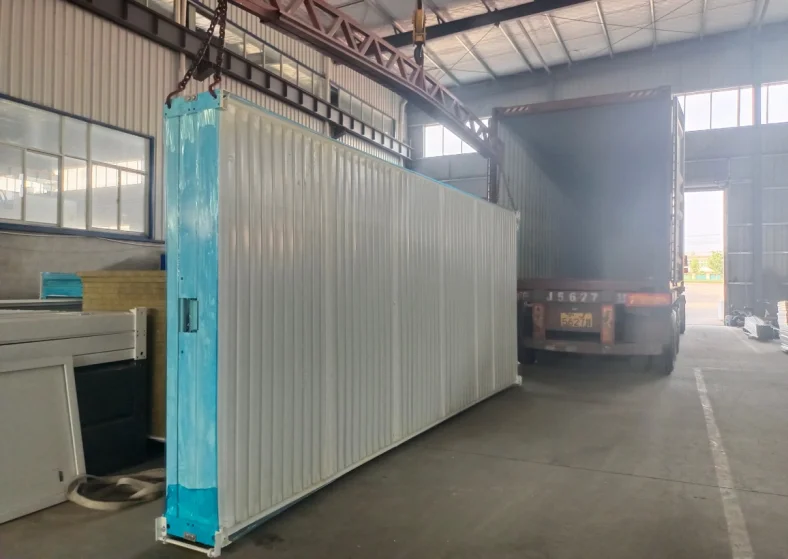 New design  container houses  foldable  cold room storage  20ft foldable container house