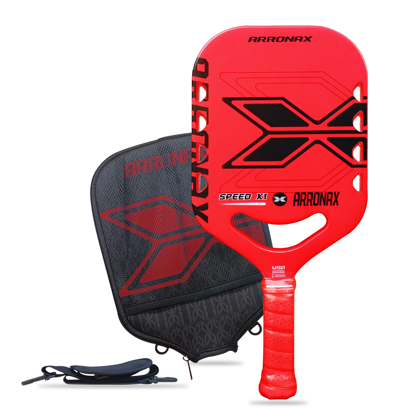 2024 Arronax New Large Sweet Spot Noise-Reducing Color-Changing Tech Custom Toray t700 Carbon Fiber USAPA Pickleball Paddle