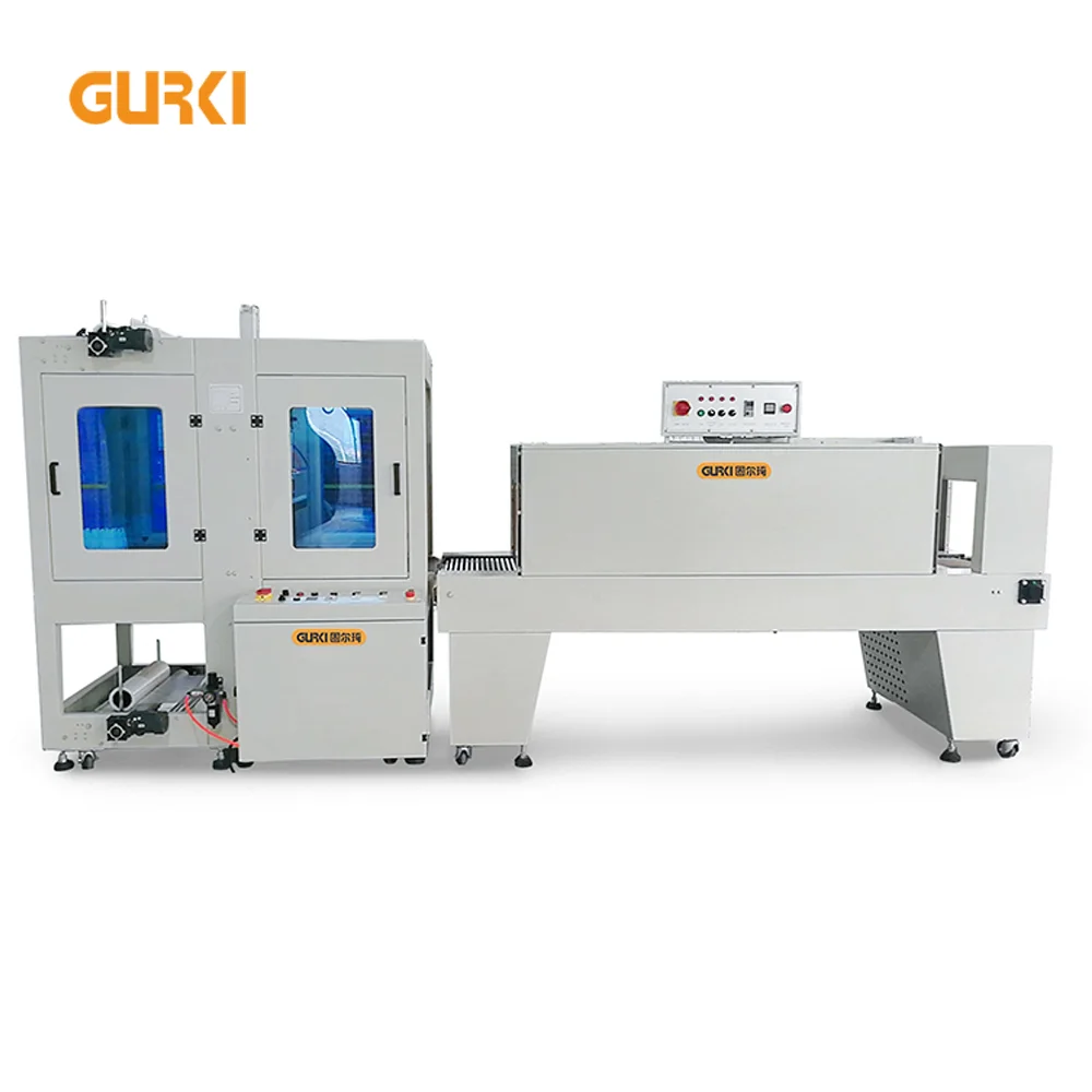 Factory Price High Speed Automatic PE Film Bottle Water Beverage Shrink Stretch Heating Tunnel Wrapping Packing Machine