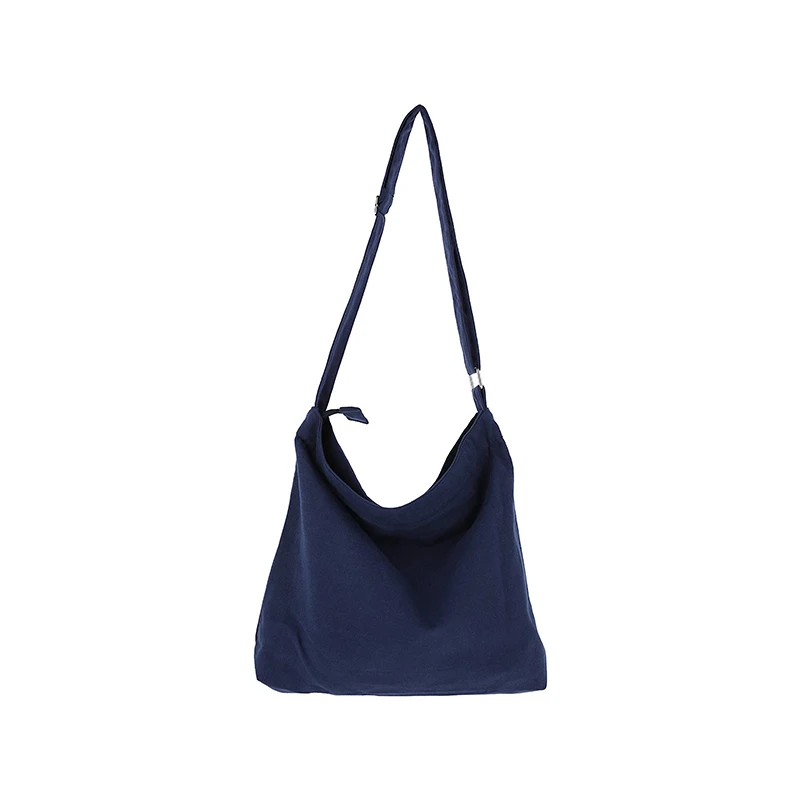 Индивидуальная Хлопковая Сумка-тоут для женщин, холщовая сумка-хобо через плечо, сумка с молнией