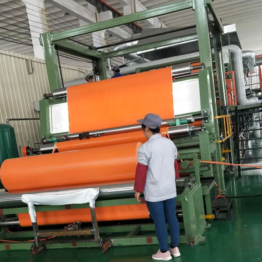 610g Fireproof PVC double sides coated fabric   tarpaulin for the awning ,covering