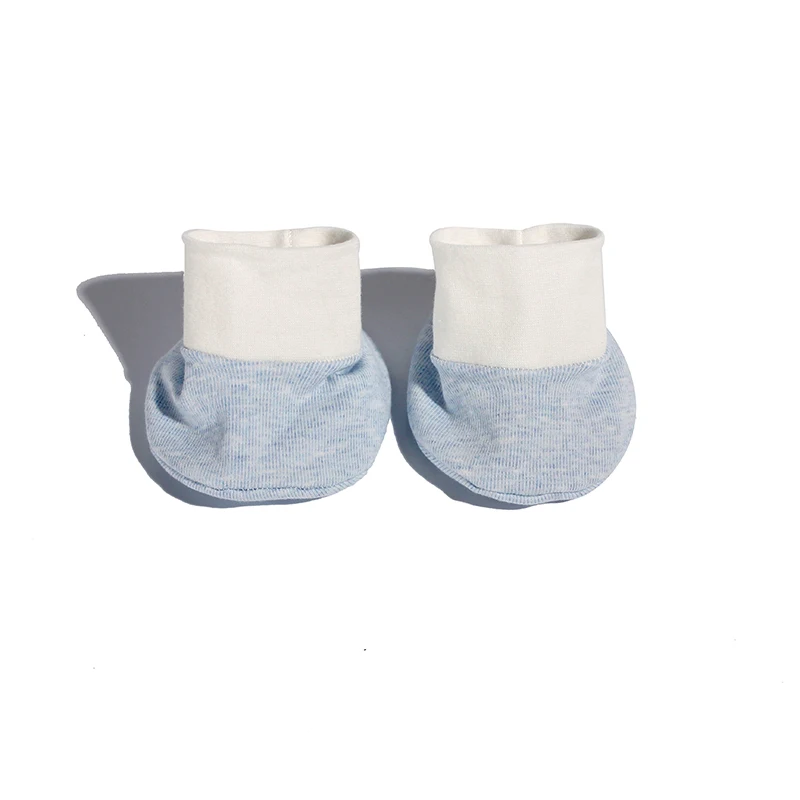 Custom Infant cute warm newborn fashion cotton knitted baby bootie