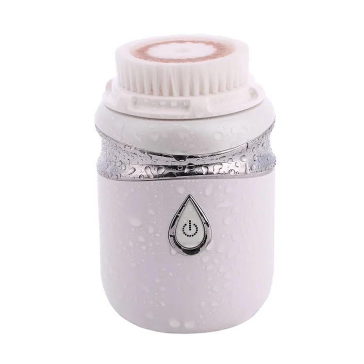 Sonic Vibration Waterproof Gentle Facial Cleansing Brush Portable Face Brush Cleansing