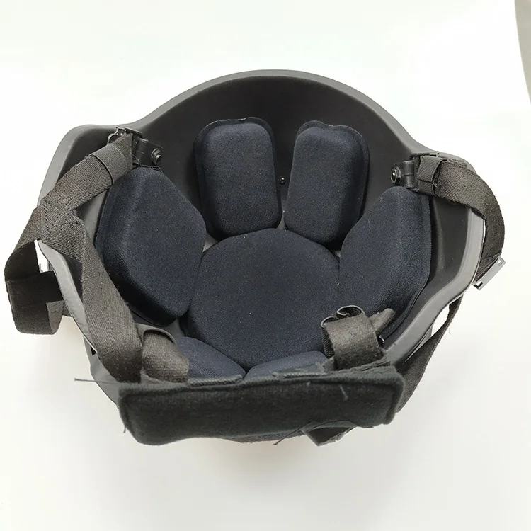 High quality aramid material MICH bulletproof helmet with ear protectors