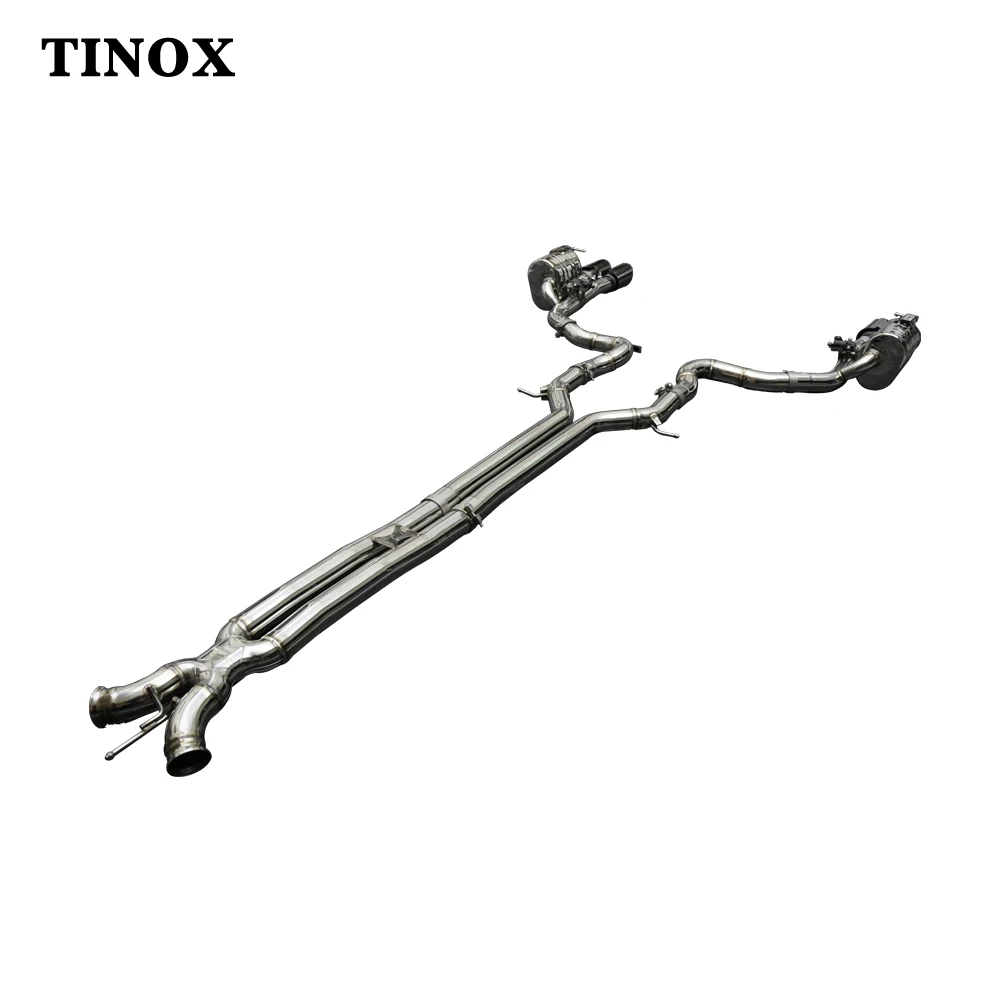 high quality high Performance Catback Exhaust For Porsche Panamera 971 970 Stainless Exhaust Pipe Muffler Car Exhaust System