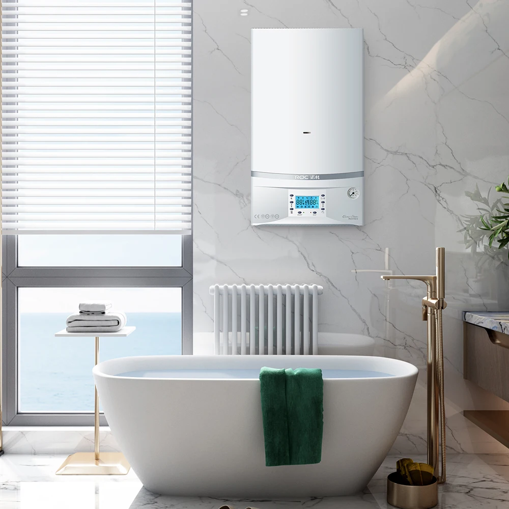 Настенный газовый котел, 26 кВт, 28 кВт, 32 кВт, водонагреватель с природным газом для отопления и горячей воды известного бренда ROC