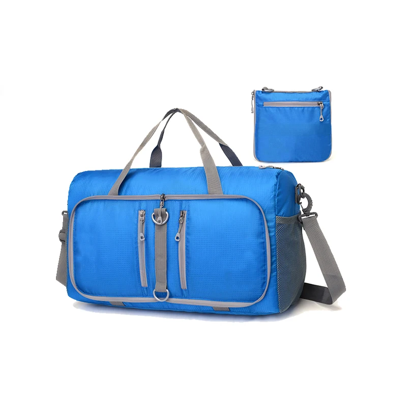 BSCI Factory Women Custom Portable Foldable Folding Duffle Travel Tote Bag for Luggage Bag Travel Luggage