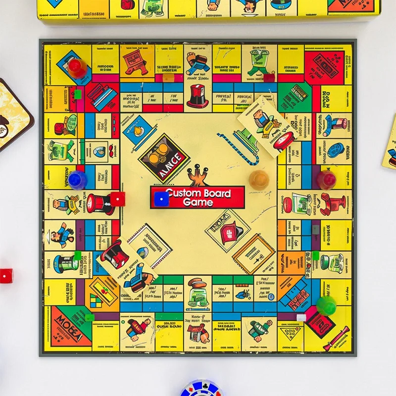 Free Sample Board Games OEM ODM Wholesale Custom Board Games Factory for Adults and Children