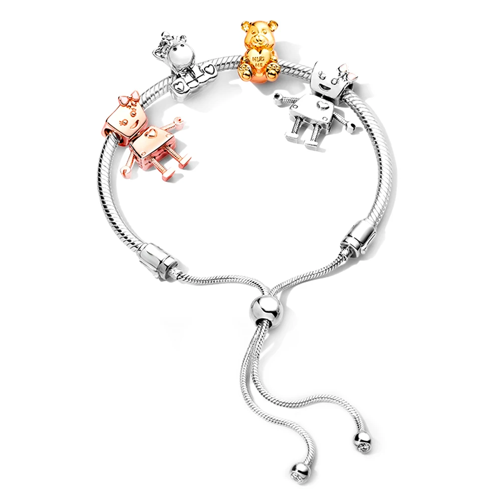 2022 New DIY Marvel Cartoon Charm Beads  Pendant Women Men 925 Silver Charms