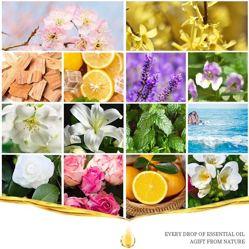 High Quality Water Soluble Essential Oil Aromatherapy Perfume for Diffuser Humidifier Jasmine with Vanilla Scent