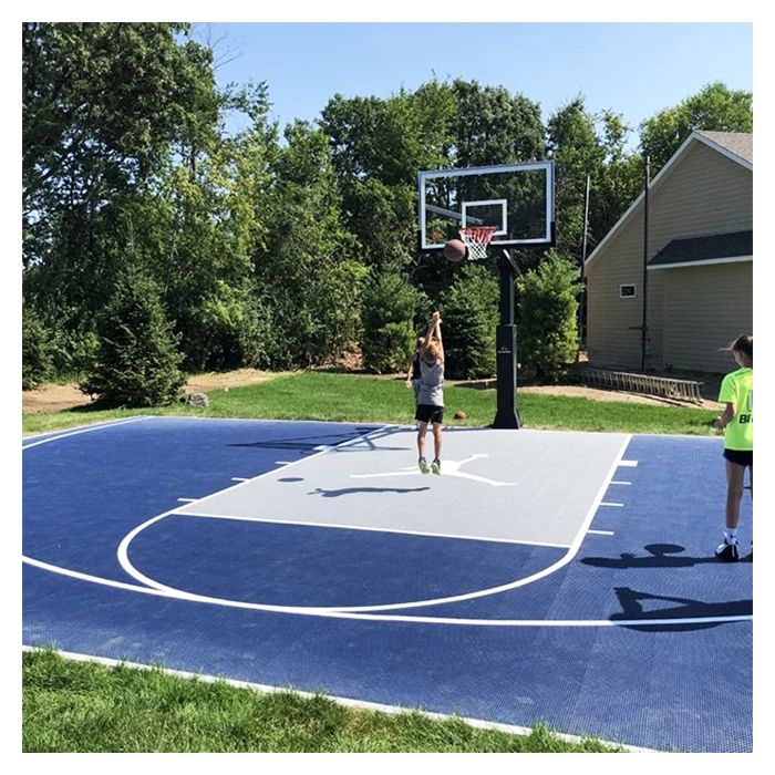 FIBA basketball system half court indoor and outdoor 3x3 basketball court flooring