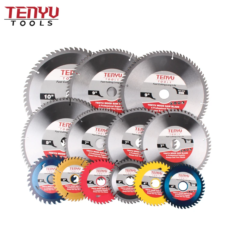 High Quality 7 inch 80 Tungsten Carbide Teeth TCT Carbide HSS Thin Kerf Circular Saw Blade for Wood Working Cutting