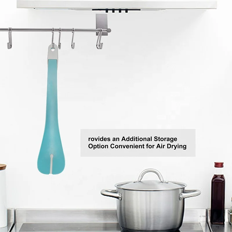 Salad Servers Serving Tongs Set Space Saving 2-In-1Salad Fork and Spoon Set