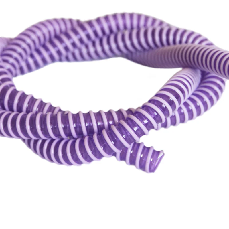 Plastic Flexible Hoses Custom Length Size Eva Tensile Strength Soft Connecting Hose Hookah Pipe