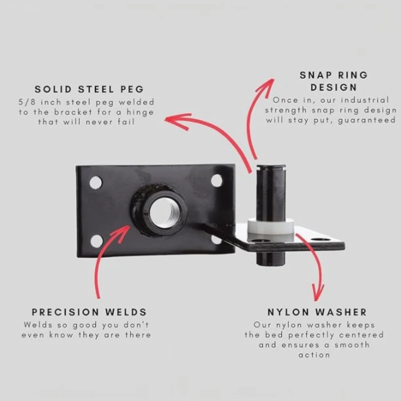 Hot Sale Invisible Frames Hardware Hidden Gas Piston DIY for Desk Folding Wall Basic Murphy Bed With Spring Mechanism Kits