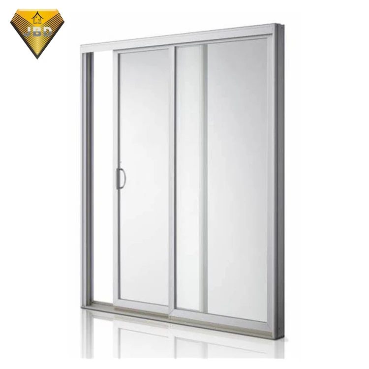 JBD Пользовательские черный алюминий защелка Детская безопасность стекло раздвижные двери сарая производителей