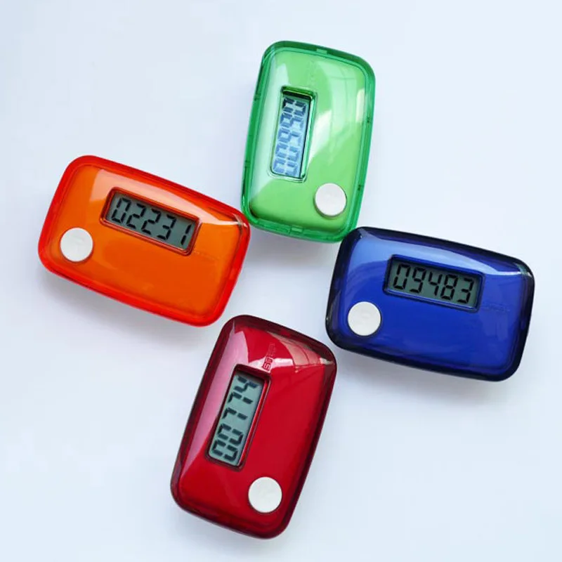 Multifunctional Calorie Pedometer Creative Fitness Electronic Pedometer Outdoor Sports Running Counter Gift