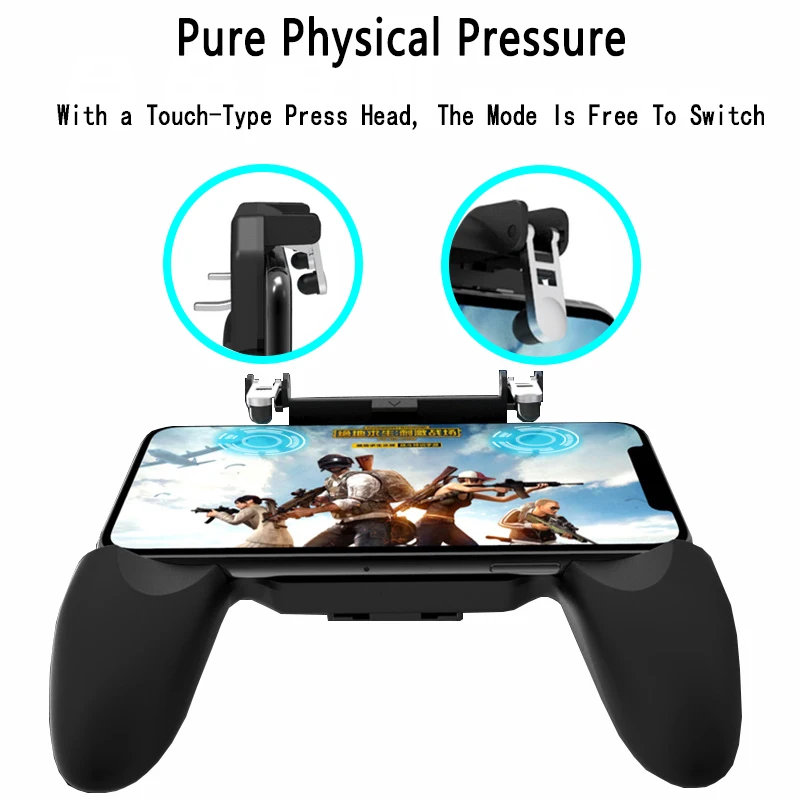 Мобильный контроллер W11 PUGB игровой триггер L1 R1 шутер для iPhone Android геймпад консоль телефон