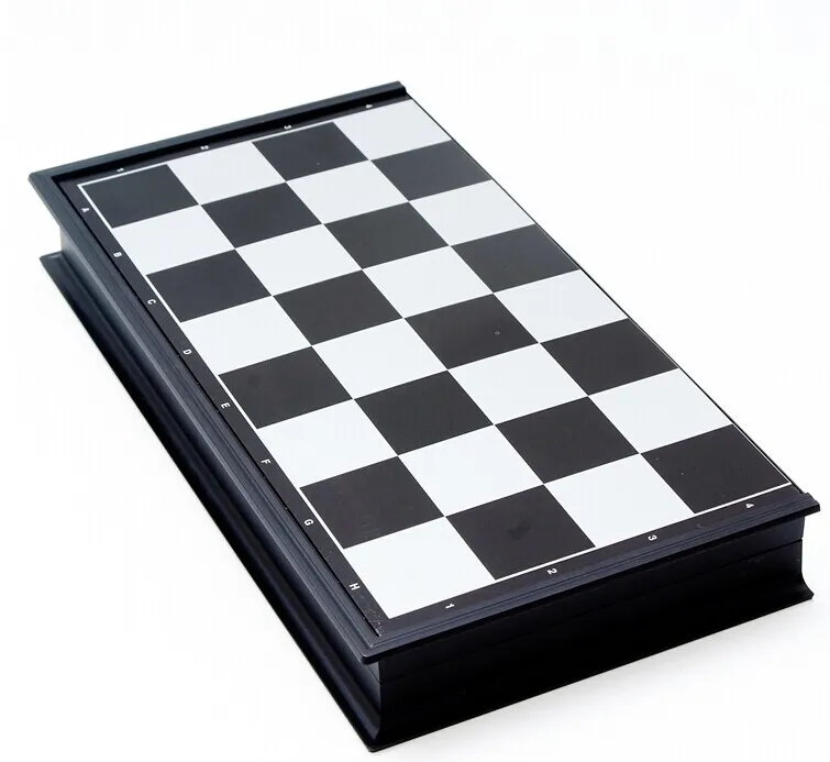 25 cm Folding Magnetic Plastic Chess Set Chess Board Games Set for Outdoor Kids and Adults