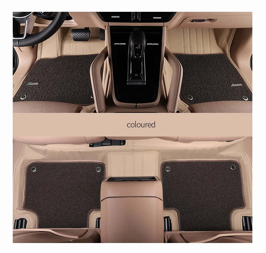 Universal 4d pvc fabric original car floor mats for swift dizar 2018 volkswagen polo volvo s80 nissan 350z sunny