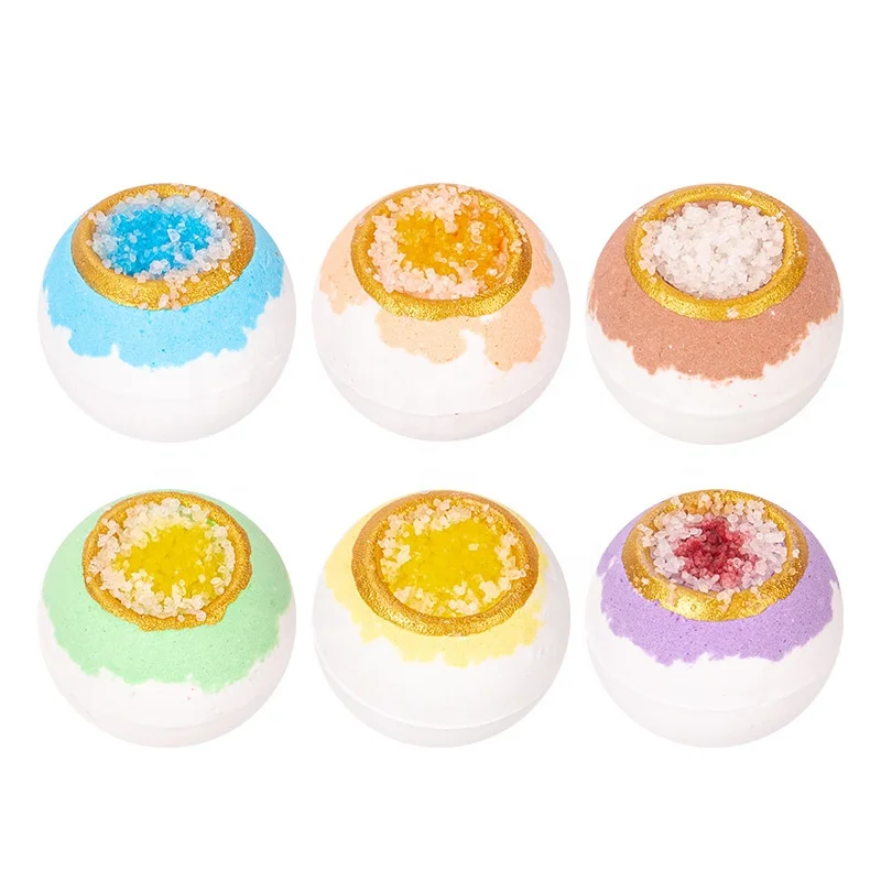 Handmade Bubble Bath Fizzies Dry Skin Moisturize Shower Crystal Bath Ball For Bubble Spa Bath