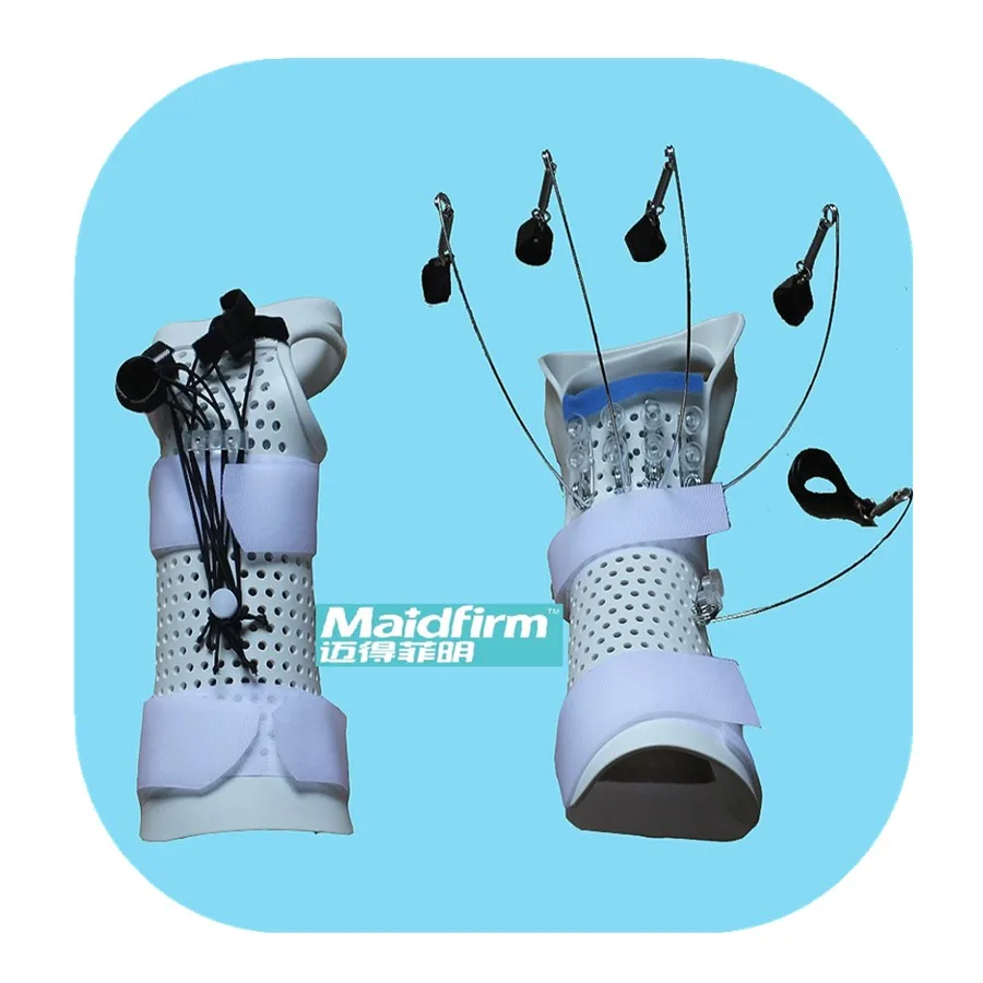 Thermoplastic Extension Flexor Tendon Dynamic Splint Kit for Hand Therapy