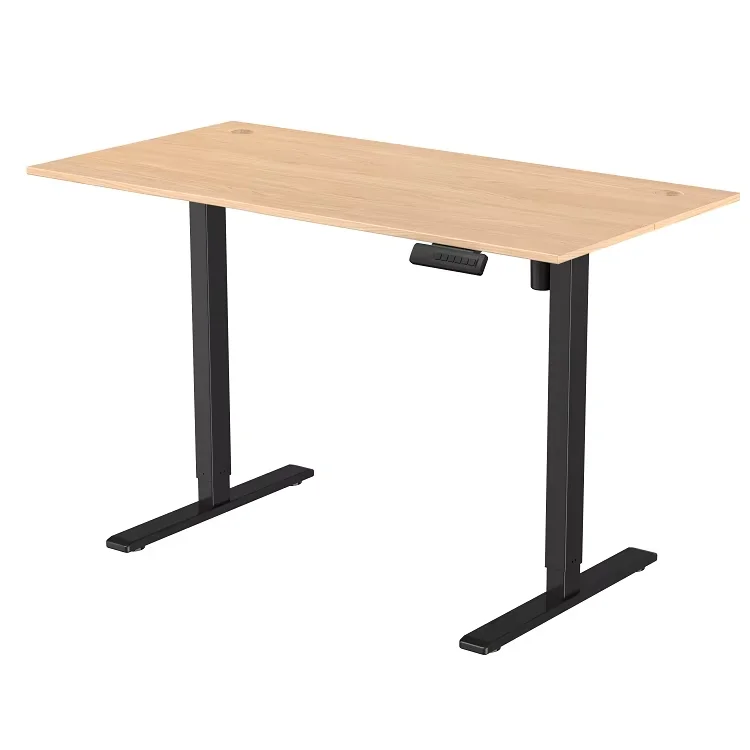 JIECANG Single Motor Lifting Table Mechanism Stainless Steel Adjustable Two-stages Standing Desk